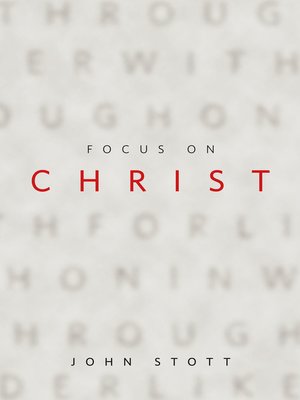 cover image of Focus on Christ